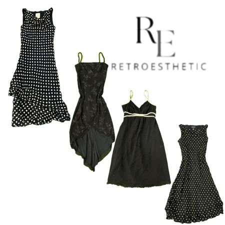 Y2K NATURAL VIBE GIRL MAXI DRESS 👗 RE-3328