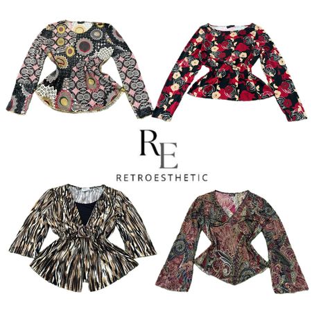 Y2K Natural Vibe Girl Printed Full Sleeve Tops RE-3551