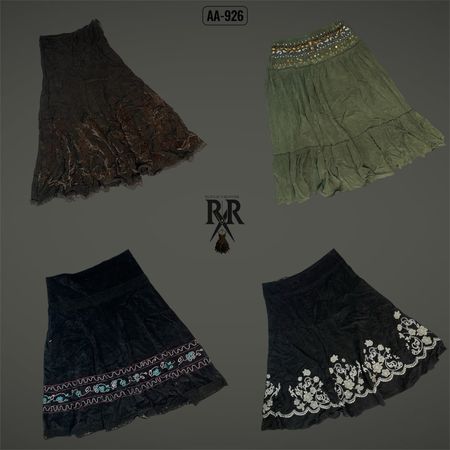 Y2K Unique Corduroy Skirts (AA-926)