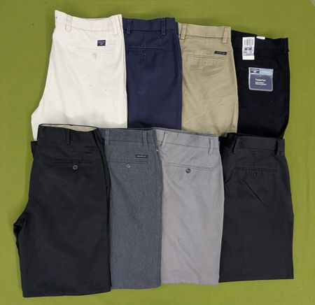 💥 RV3646 Calças de Algodão Dockers