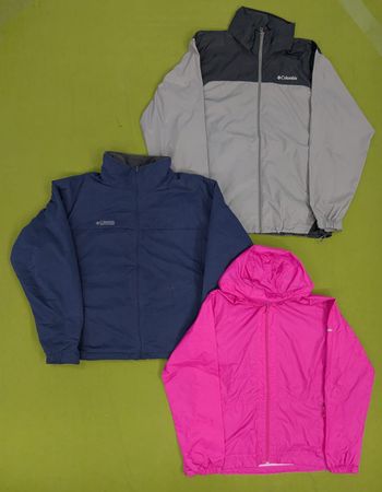 💥 RV3648 Columbia Zipper Jackets
