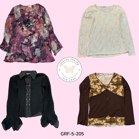 Elegant Long Sleeve Blouse – Chic & Timeless Style for Every Occasion (GRF-5-205)