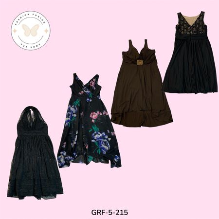Chic Black Poly Dress | Sleek Minimal Style | Evening Wear Look (GRF-5-215)