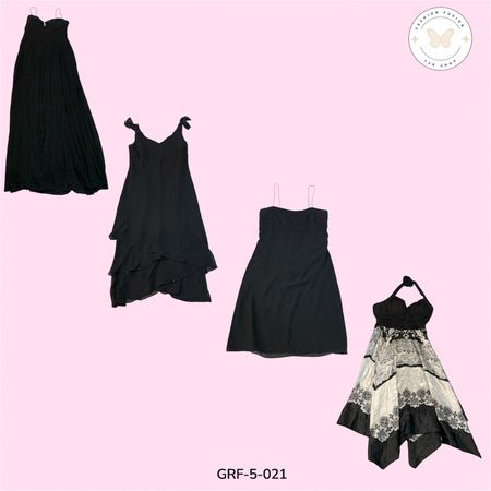 Stylish Black Poly Dress | Slim Fit Design | Modern Fashion Outfit (GRF-5-221)