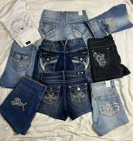 12 pcs y2k mini shorts 🩳