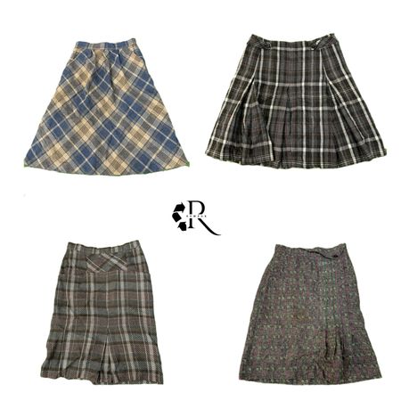 Y2K Unique Girl Poly Skirt RW 2060