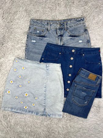 Jupe en denim mini