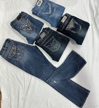 Y2K Embellish Jeans/Bootcut /B# 119