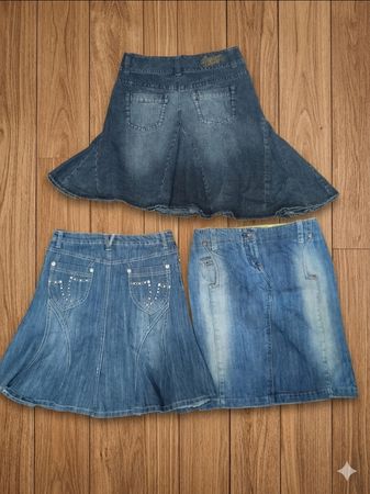 Vintage Denim Midi Skirt Bundle (VM-01)