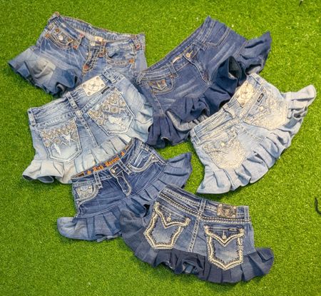 5932 _ Miss me,True Religion, Rock Revival, skirt