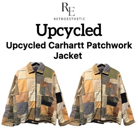 Upcycled Carhartt Patchwork Jacket | Vintage Wholesale Marketplace