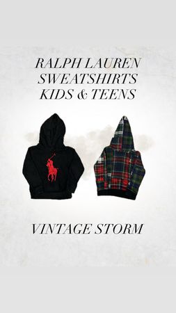 Ralph Lauren sweatshirts for Kids and Teens
