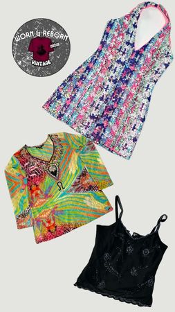 Y2k Beaded 12 pieces WR1624