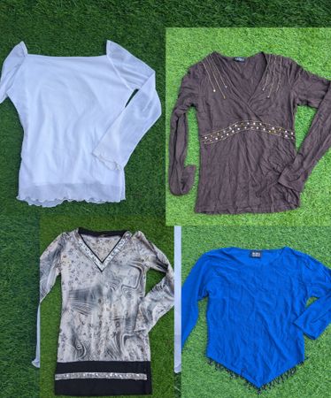 Y2K fulsleeve tops