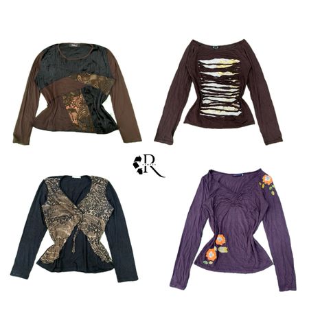 Y2K Natural Vibes Printed Girl Full Sleeve Tops RW 2063
