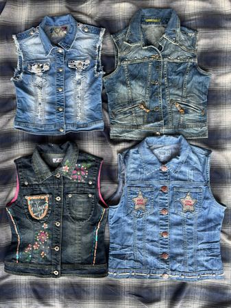 Denim Vest 22 pieces