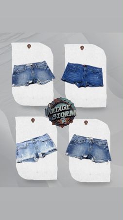 Y2K Denim Sexy Short