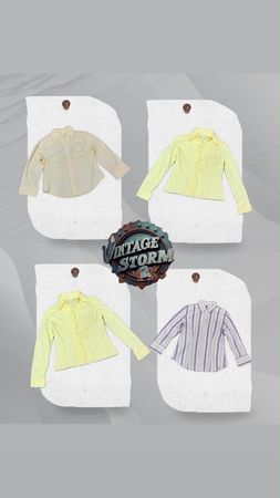 Y2K Office Blouse