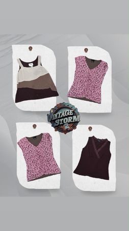 Y2K Urban Grace Poly Blouse