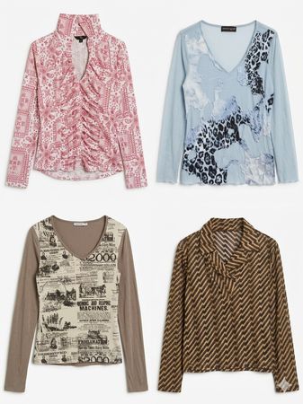Blouse de nuit Y2K 13 pièces