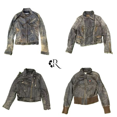 Y2K Unique Girl Leather Jacket RW-2069