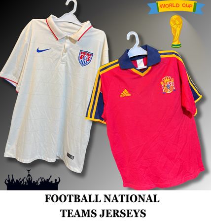 Premium Football / Soccer National Teams Jerseys (World Cup Edition)