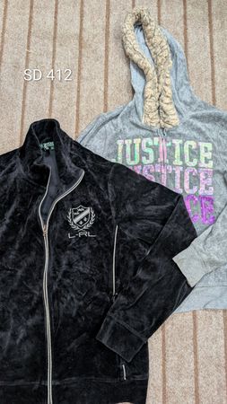 SD 412- Velour Y2K women Hoodies
