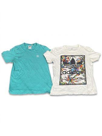 (FV-1592) T-shirt imprimé Adidas