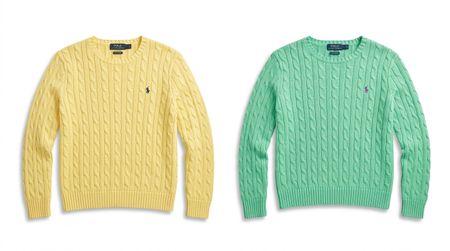 (FV-1579) Polo Cable Knitwear-Sweater