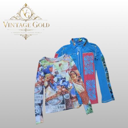 Y2K Sexy Full Slv Blouse