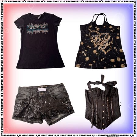 Glitter Moshpit Coded - tops, dresses, skirts (SS-2442)