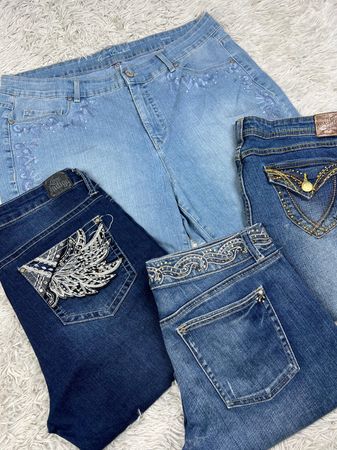 Y2k denim shorts