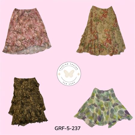 Ethnic Print Bohemian Skirt – Stylish Comfortable Fit (GRF-5-237)