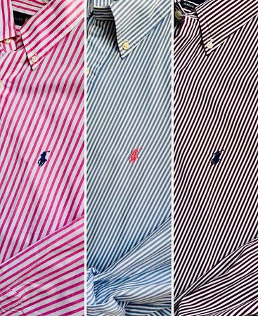 Chemises en coton authentiques Polo Ralph Lauren