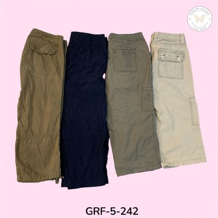 Urban Utility Cargo Capri – Modern Fit with Multi-Pocket Design (GRF-5-242)