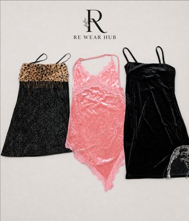 Mini dress velvet