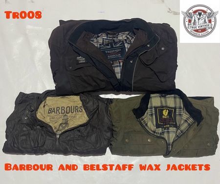 Beabour and belstaff wax jackets tr008