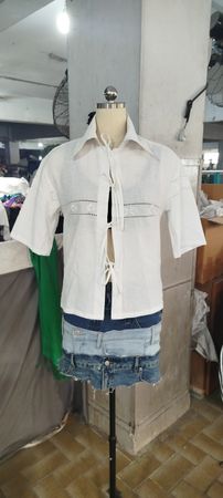 Maßgeschneidertes Handpick Upcycled CC01 Loose Fit Shirt
