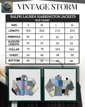 Upcycled Ralph Lauren Harrington Jacket