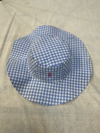 Upcycle Ralph Lauren Gingham Sun Hat (06)