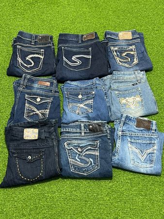 Tv 109 Emroided jean12p