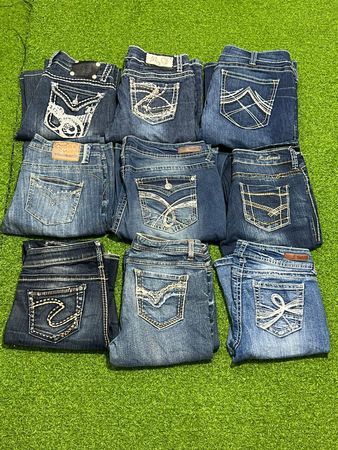 Tv110 Embellished Jeans 13P