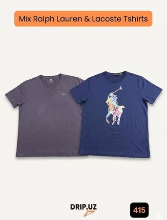 Ralph Lauren and Lacoste T-Shirts