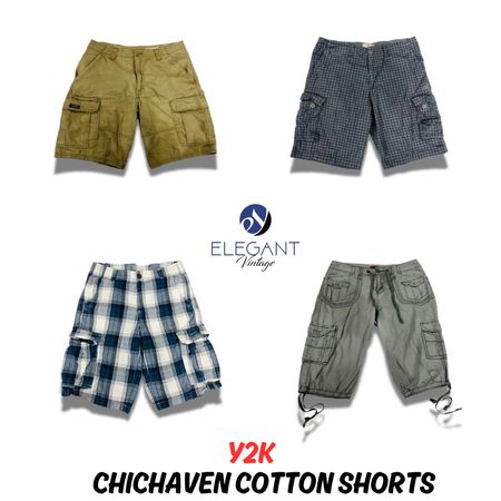 Y2K Chic haven Cotton Shorts - EV0955