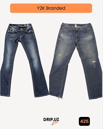 Y2K Branded Jeans