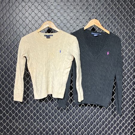 Ralph lauren mix sweater (fnc 136)