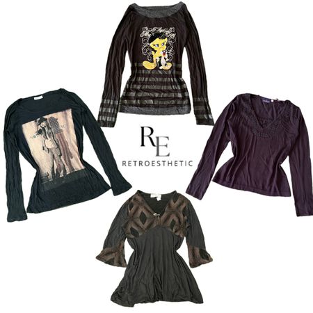 Y2k Natural Vibe Girl Printed Full Sleeve Tops RE-3352