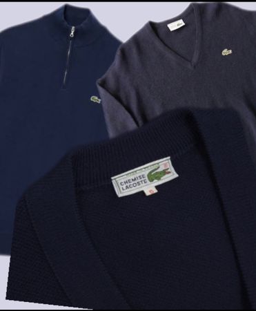 Lacoste sweaters