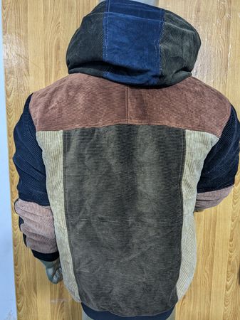 Upcycled Carhartt coudery hoodie jacket