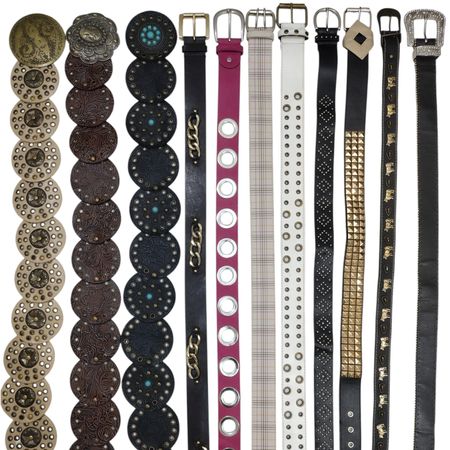 Y2K Aesthetic Belts